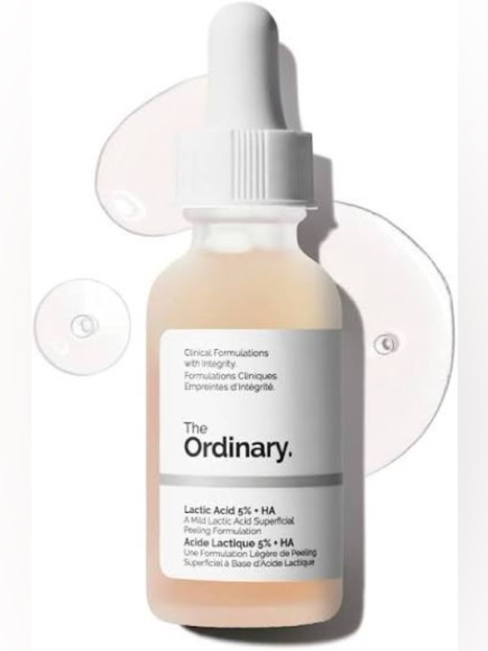 The Ordinary Lactic Acid 5% + HA Serum – Brand New in Box